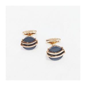 كبك ذهبي رمادي Cufflink 